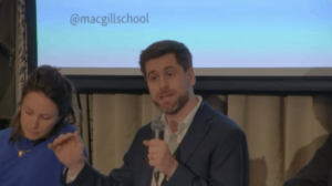 Speaking at the MacGill Summer School